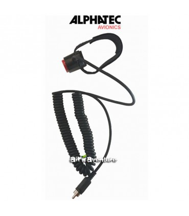 Bouton Alternat Spiralé avec Velcro Alphatec - ASV