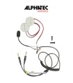 Kit Micro-Ecouteur Aviation Titane 2 without Coque Antibruit for ULM Helmet