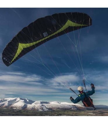 Aile de parapente Griffin noir Gin