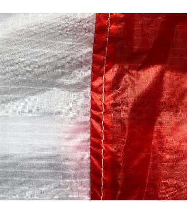 View of the ripstop fabric of this windsock