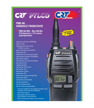 Walkie-Talkie P7LCD