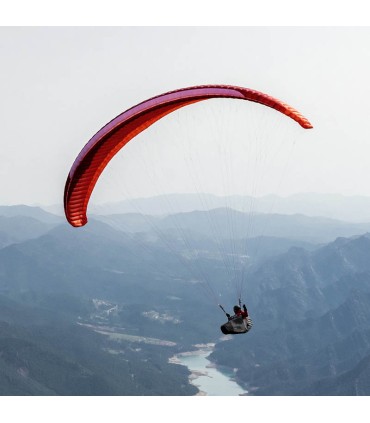Avid red paragliding wing  GIN