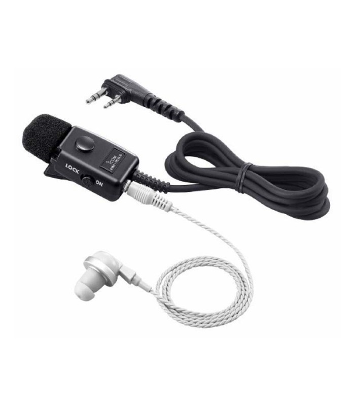 Micro tie with PTT and Oreillette for Radio PMR - HM-153LA ICOM