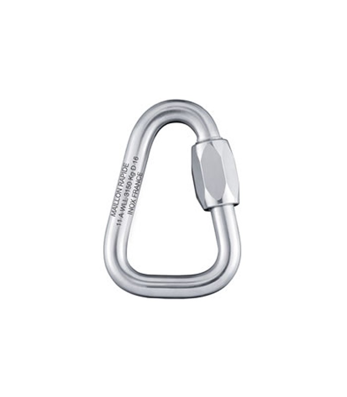 Maillon Rapide Triangle Inox 3 mm