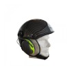 ULM TZ helmet + Heaset X4 3M-Peltor screw-on ear muff