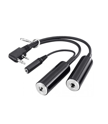 Adaptateur casque avion opc499 icom radio