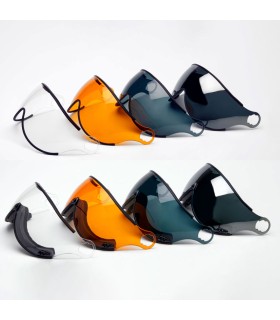 Short visor with fixing screws for Nerv Icaro helmet