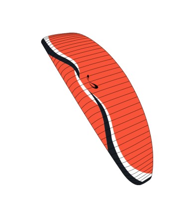 aile de paramoteur orange hercules 2 de la marque sol paragliders