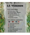 Legende der Reliefkarte von Verdon