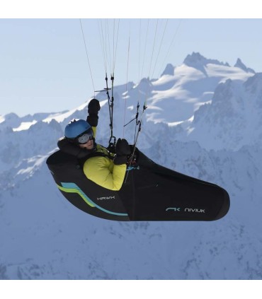 Sellette Hawk Niviuk in flight