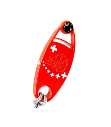 Anémomètre à main Skywatch Wind JDC rouge suisse