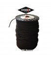 Polyester Tressée Noir 3mm