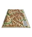 Map of relief 3D MAP queyras Ubaye region