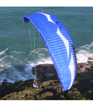 Voile de parapente tandem Kuat 3 bleue de Sol Paragliders
