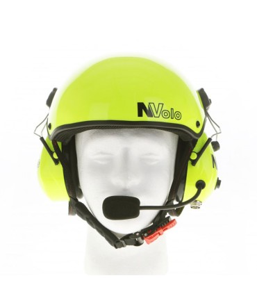 Paramoto helmet N.Volo yellow fluo