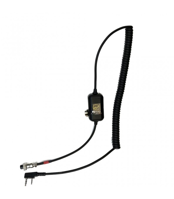 Radio cable with NVolo intercom divider