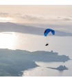 Gin Condor 2 paraglider in blue color action
