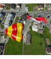 parachute de secours Beamer 3 de la marque nova en action