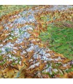 3DMap Reliefkarte des Alpenbogens
