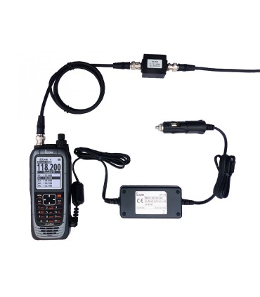 Tragbares VHF-Funkgerät für Luftfahrt und ULM IC-A25CEFR ICOM DGAC zugelassen