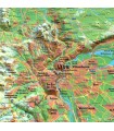 Reliefkarte Parc du Pilat - Monts du Lyonnais 3DMap