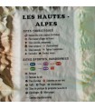 Carte en Relief des Hautes Alpes