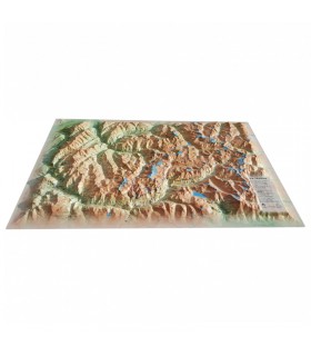 Carte en Relief de la Vanoise 3DMap