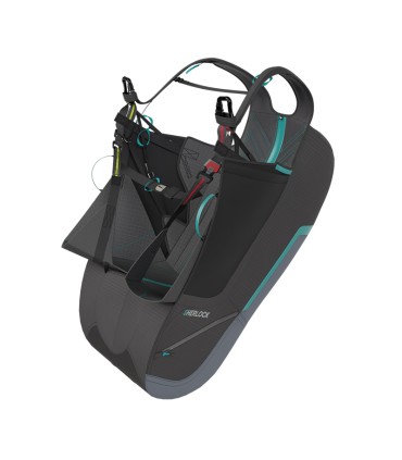 Sellette de parapente biplace Sherlock pour le pilote de la marque Niviuk