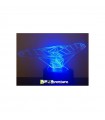Decorative lamp 3D Deltaplane