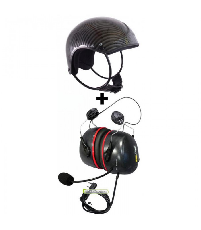 Pack Complet Casque TZ Rotor + Visière + Headset Radio Alphatec