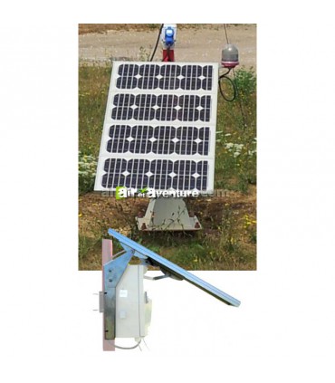 20-W-Solarpanel mit Dämmerungsschalter