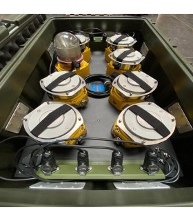 Balises encastrées pour Hélistation