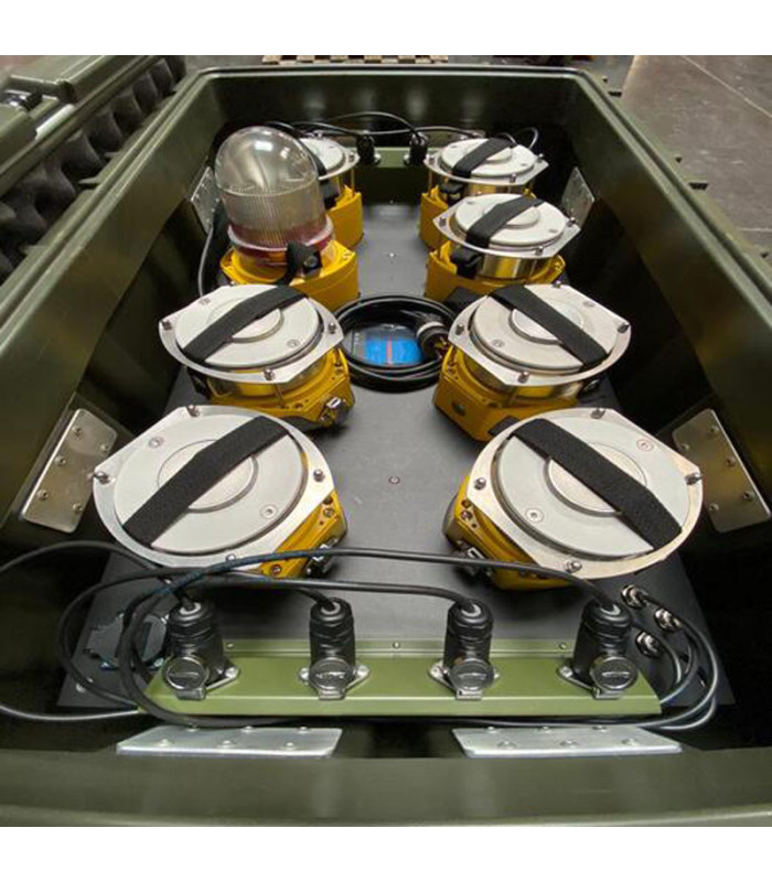 Balises encastrées pour Hélistation Deltabox