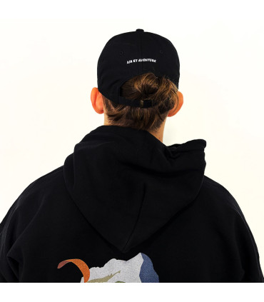 Schwarze Air et Aventure Kappe - Gleitschirmbekleidung - Shop