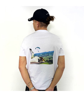 T-shirt Funiculaire Saint-Hilaire - Air et Aventure - Boutique Parapente