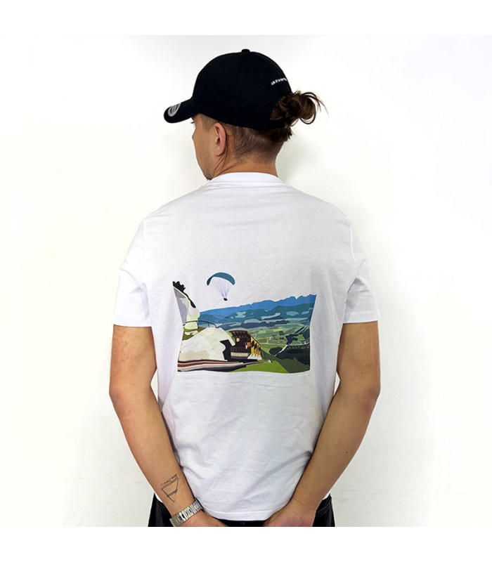 T-shirt Funiculaire Saint-Hilaire - Air et Aventure - Boutique Parapente