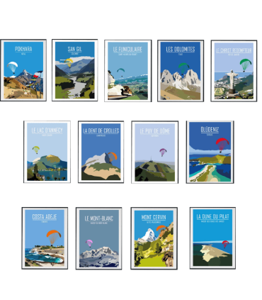 Graphic Posters - Air et Aventure