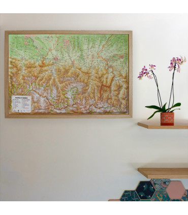 3D-Reliefkarte der Hautes-Pyrénées von 3DMap - Air et Aventure