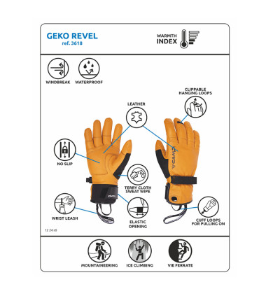 Geko Revel Gloves CAMP