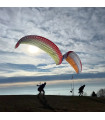 Gebrauchte Gleitschirm Kailash - 16 - WhiteRed/Orange - UP Parapentes