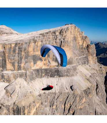 Aile de parapente Bandit 2 Gin couleur bleu