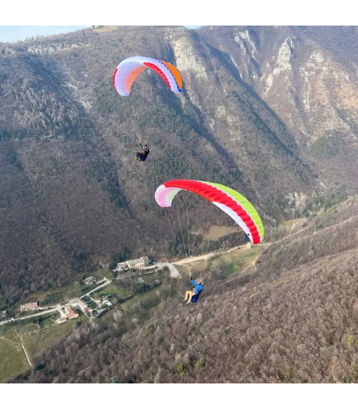 Aile d'occasion Kailash - 19 - RedWhite/Lime - UP Parapentes