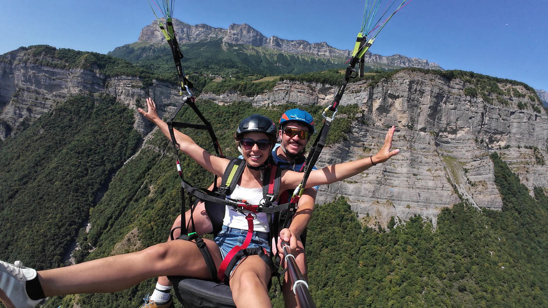 bapteme de parapente enfant a saint hilaire