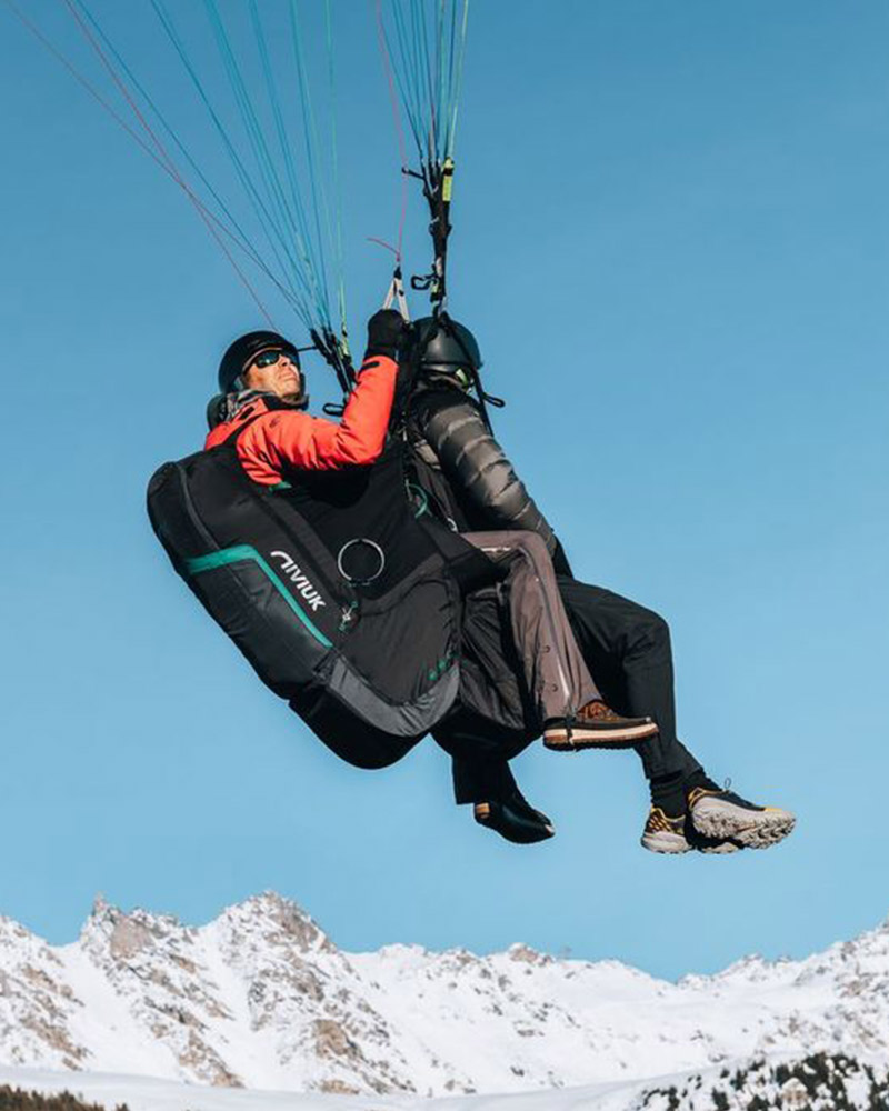 sellette de parapente biplace