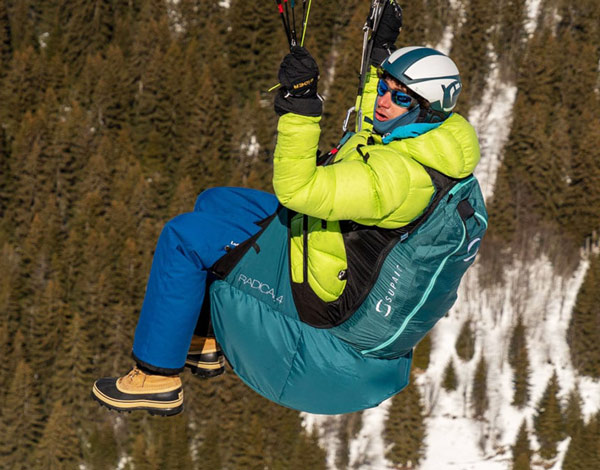 sellette de parapente planchette