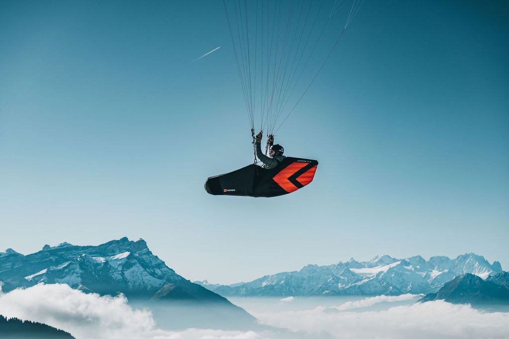 sellette et harnais parapente guide
