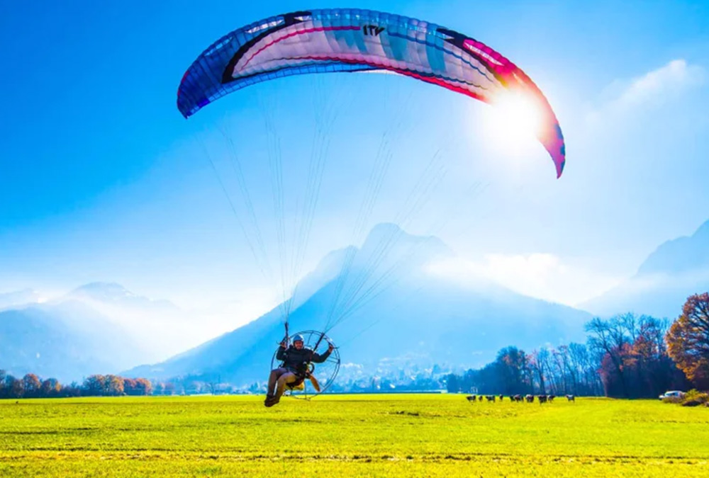 vol en paramoteur guide