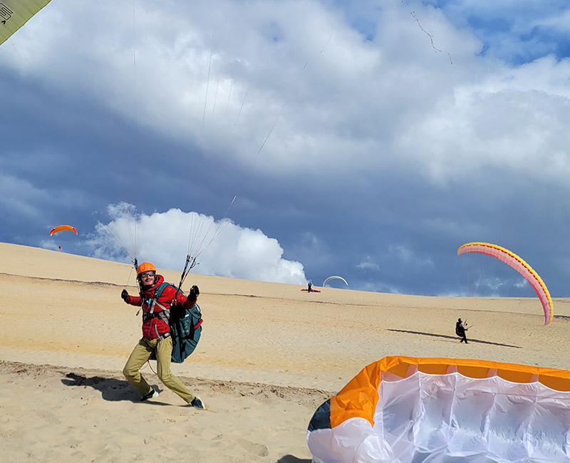 Stage parapente Dune 