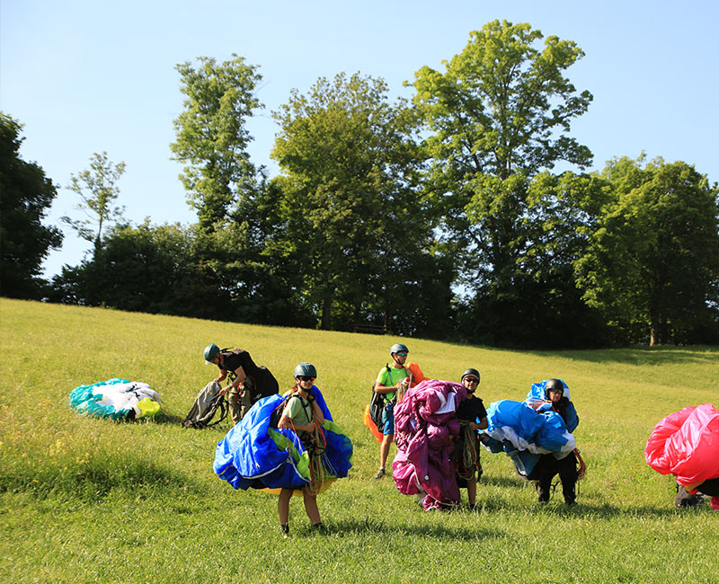 progresser en parapente stage