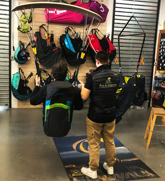 revision aile parapente